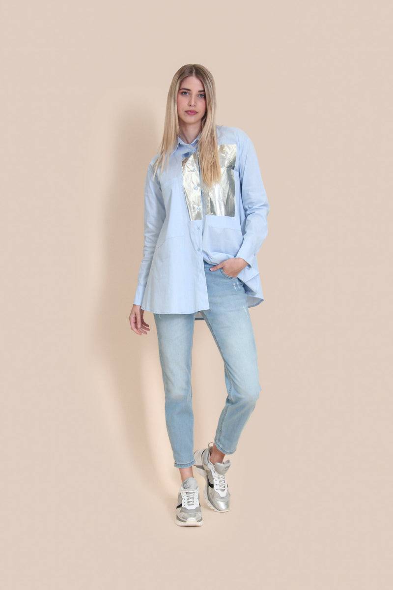 Le Streghe CAMICIA LAMINATA