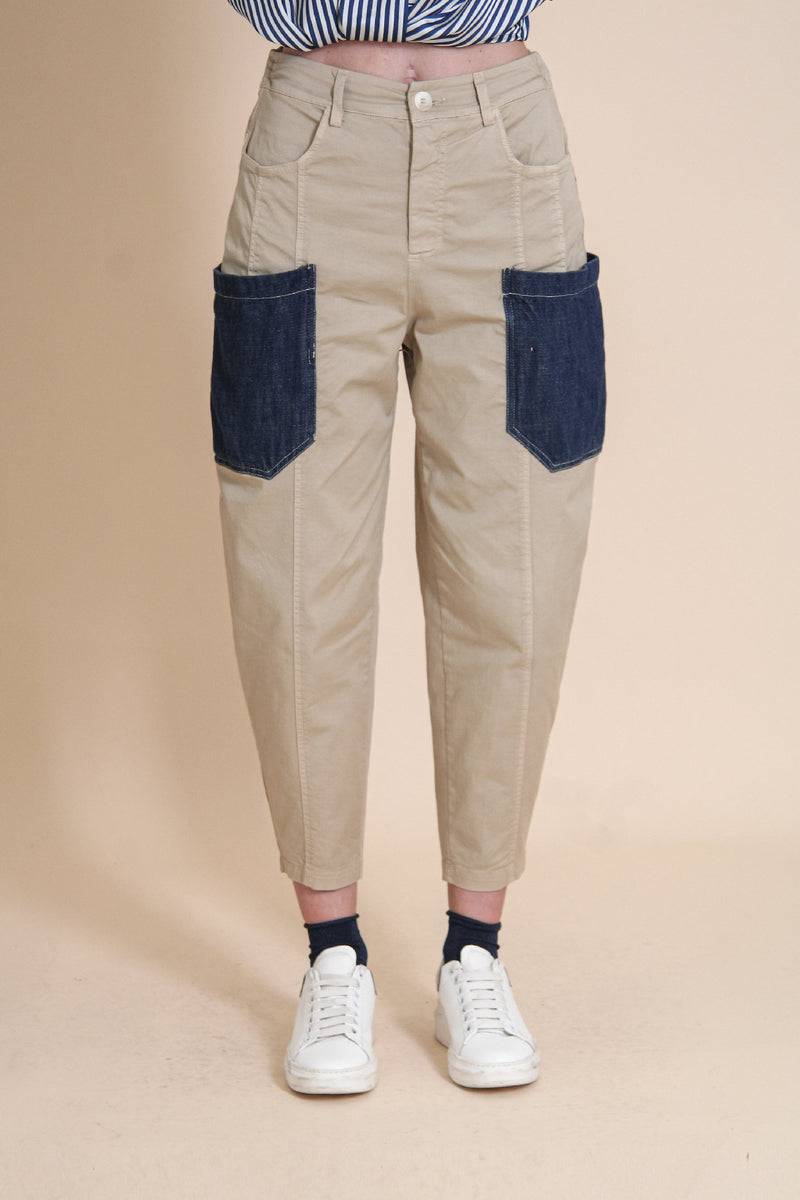 Le Streghe PANTALONE TASCHE Nuova