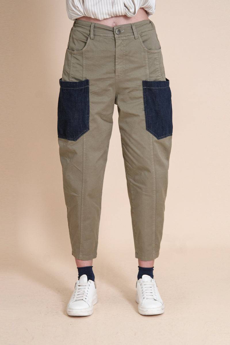 Le Streghe PANTALONE TASCHE Nuova