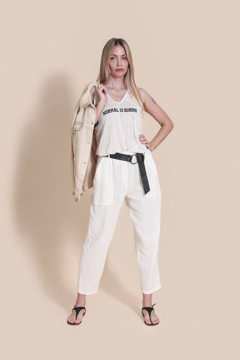 Le Streghe PANTALONE TASCHE Moda