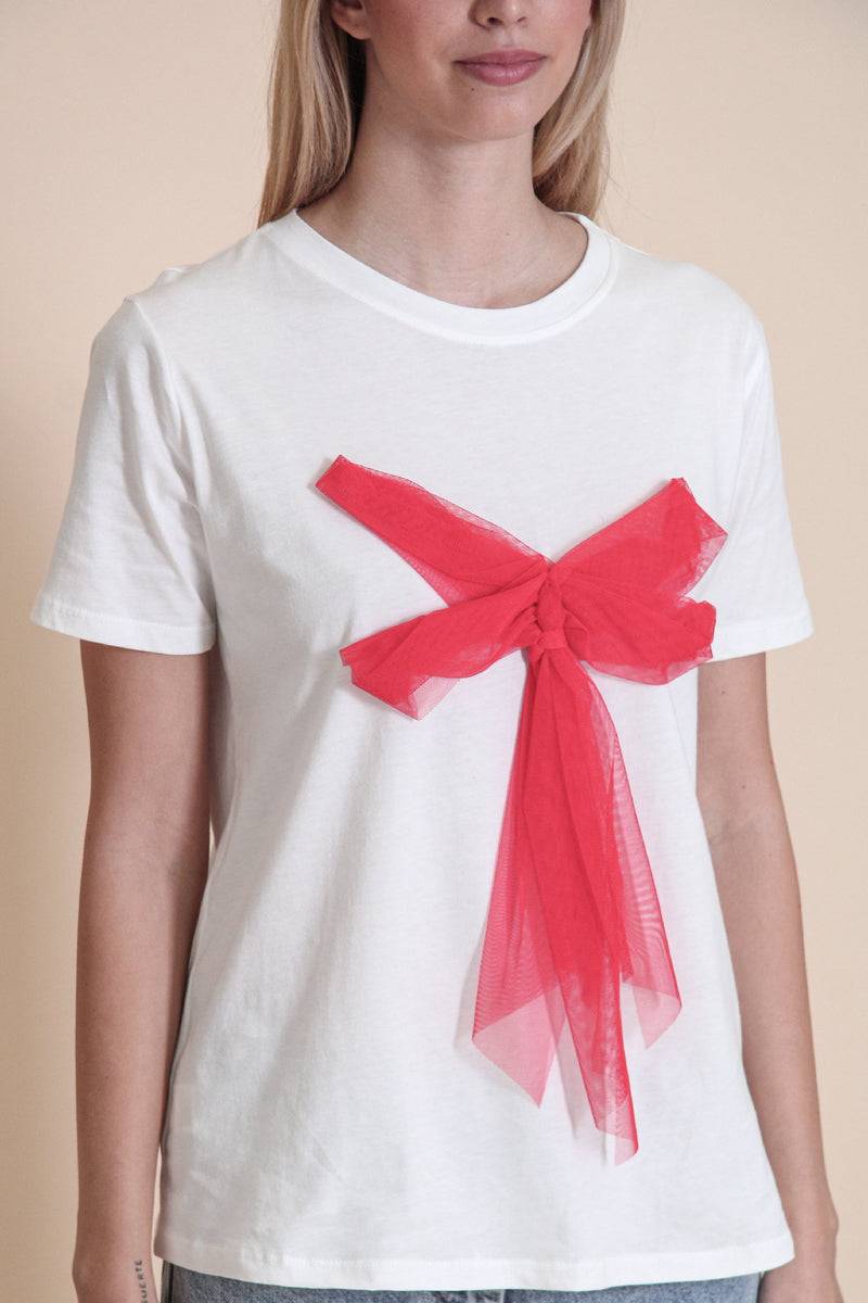 Le Streghe T-SHIRT FIOCCO In Linea