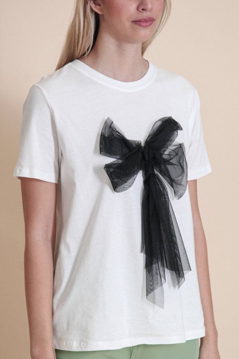 Le Streghe T-SHIRT FIOCCO In Linea