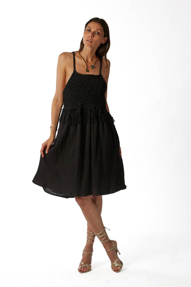 La Kore Soho cotton cord dress Economico