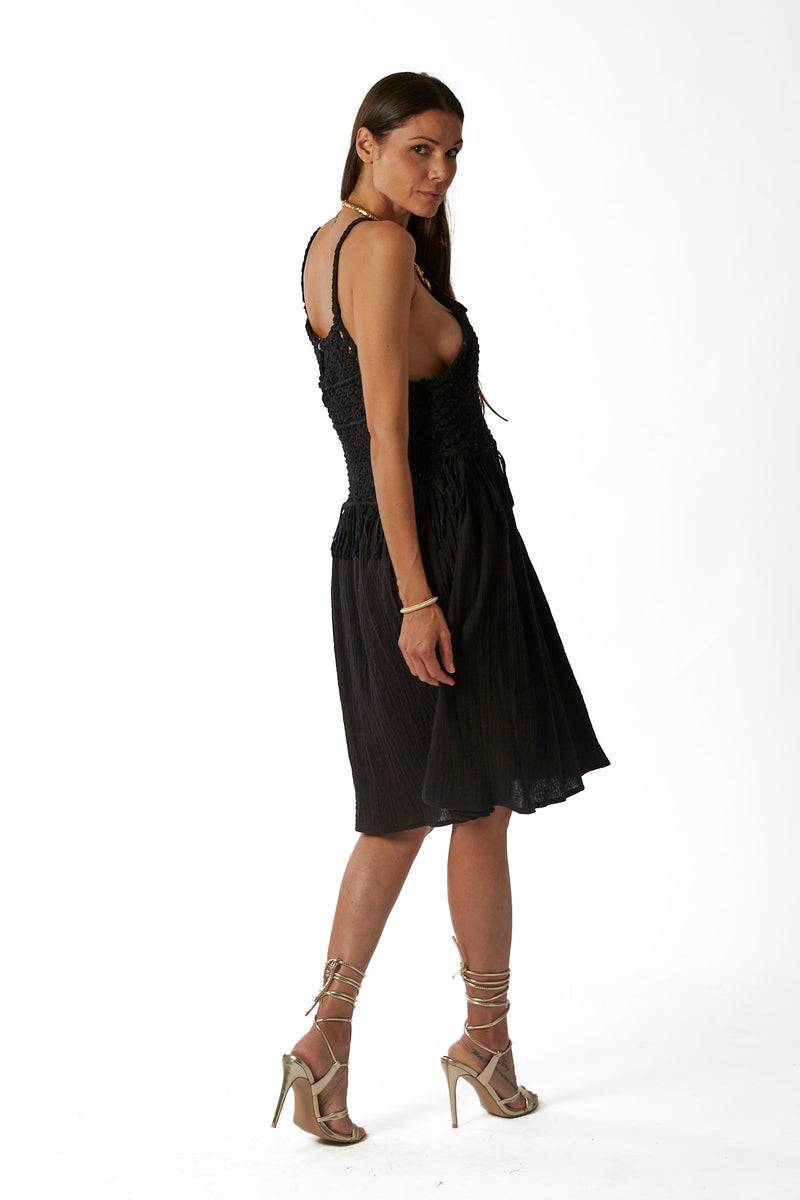 La Kore Soho cotton cord dress Economico