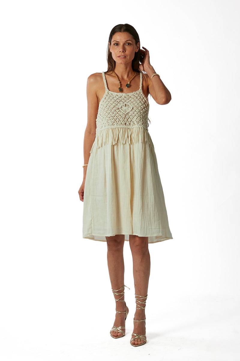 La Kore Soho cotton cord dress Presa