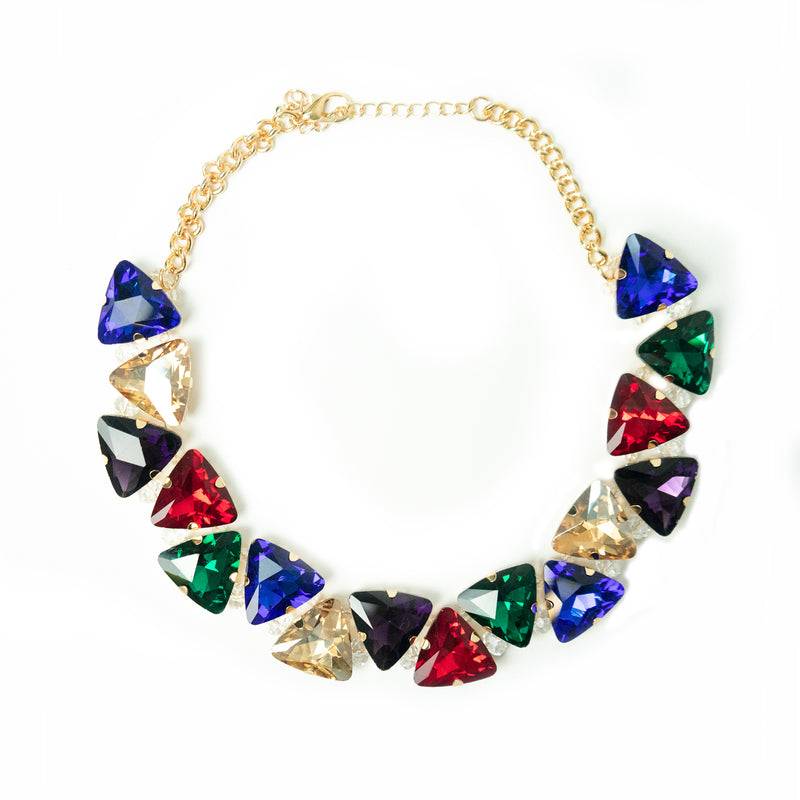 La Kore Collana con pietre multicolore Moda