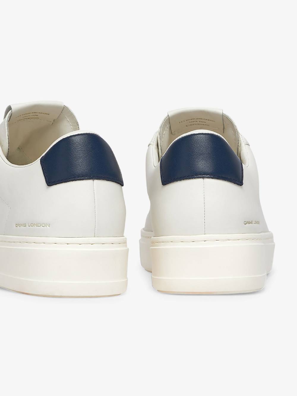 CRIME LONDON Sneakers Extralight 18700AA6 uomo pelle bianco Promozione