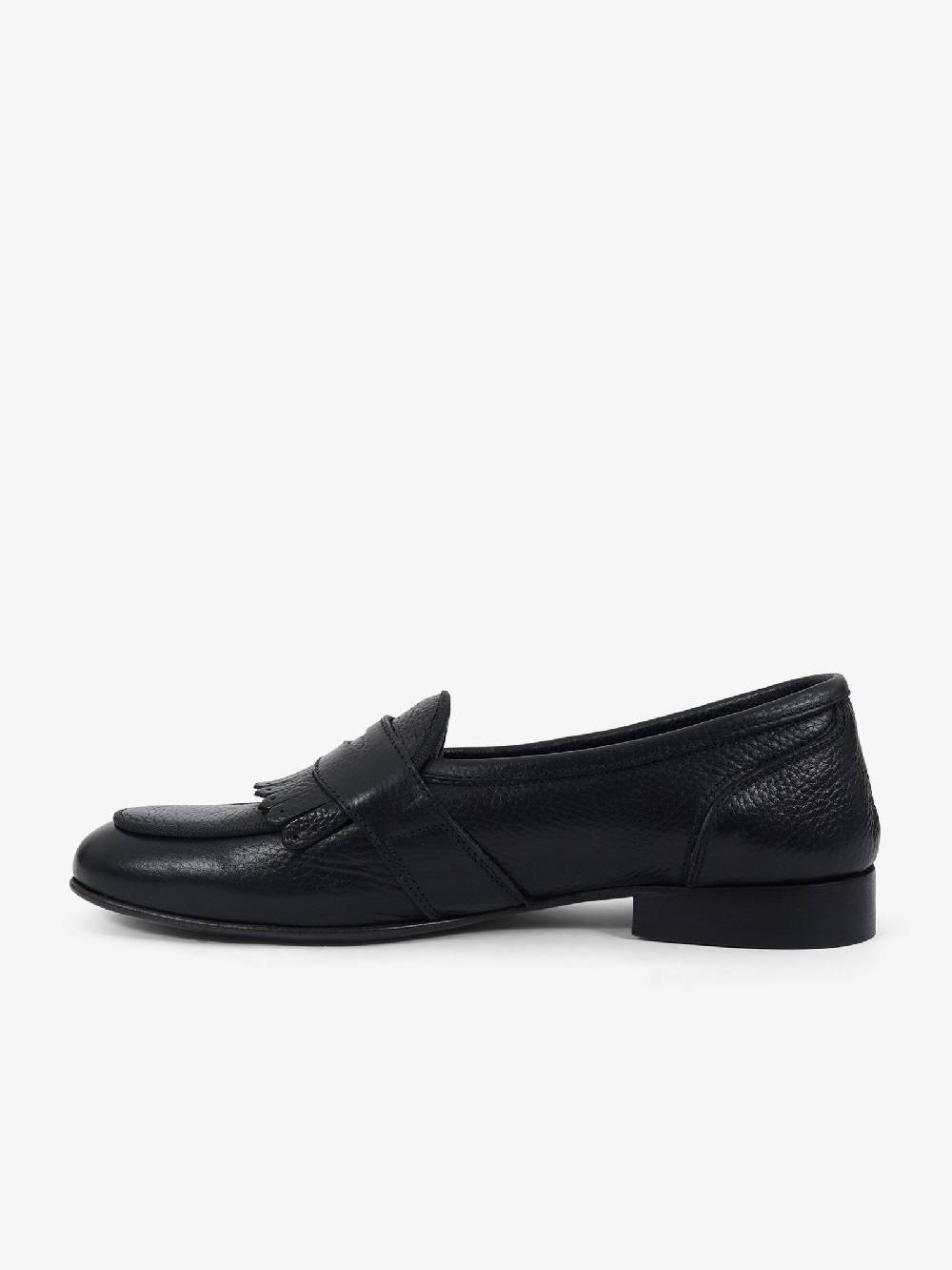 LORIS LORENZO Scarpe basse GO8CU FRANGIA uomo pelle nero Soddisfazione Garantita