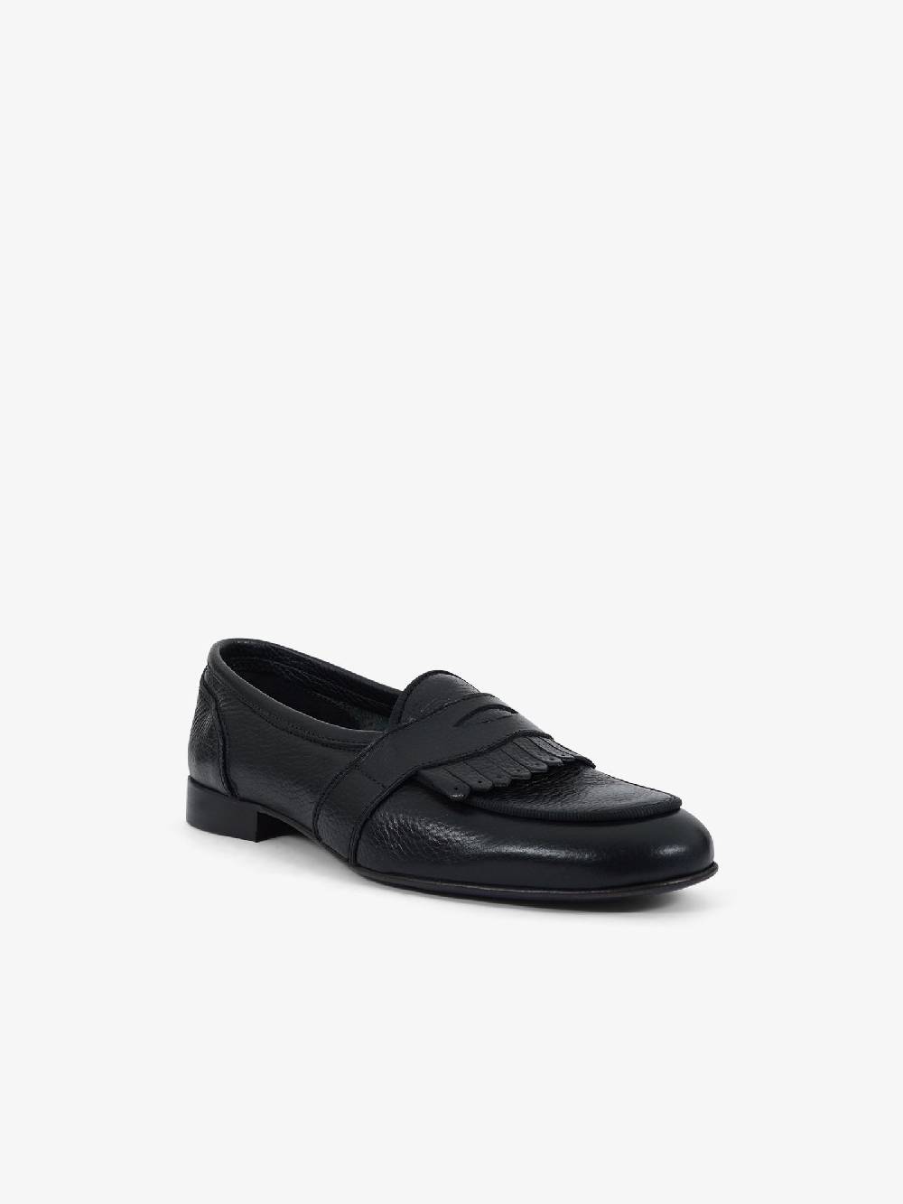 LORIS LORENZO Scarpe basse GO8CU FRANGIA uomo pelle nero Soddisfazione Garantita