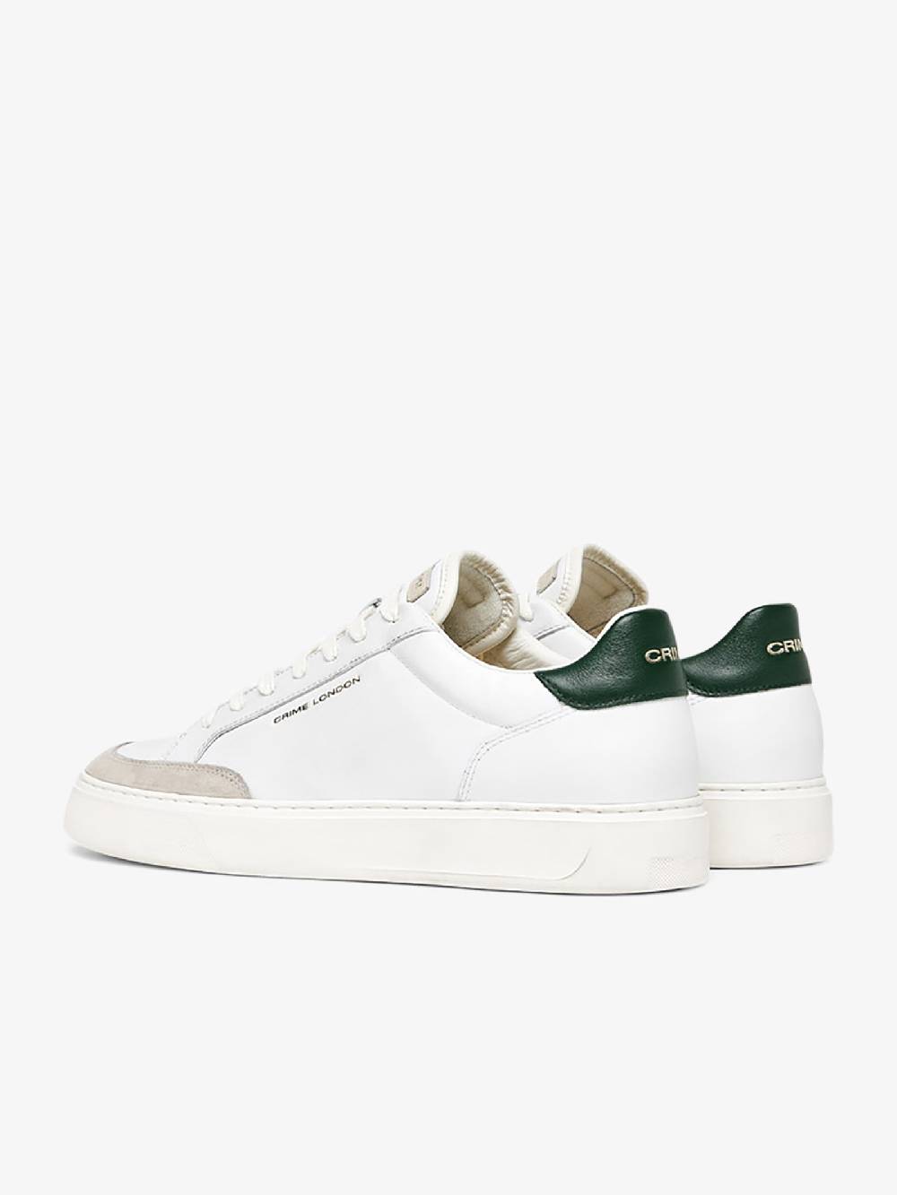 CRIME LONDON Sneakers Eclipse 17672PP6 uomo pelle bianco Consegna Veloce