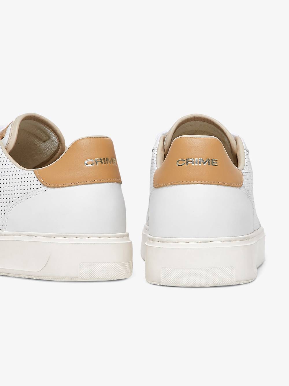 CRIME LONDON Sneakers Eclipse 17671PP6 uomo pelle bianco Promozione Limitata