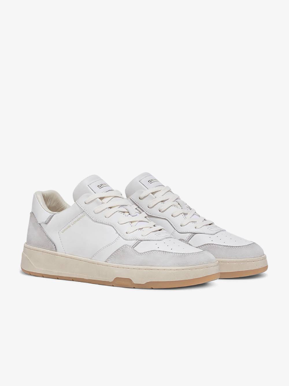 CRIME LONDON Sneakers Timeless 16206PP5 uomo pelle bianco Affare Del Giorno