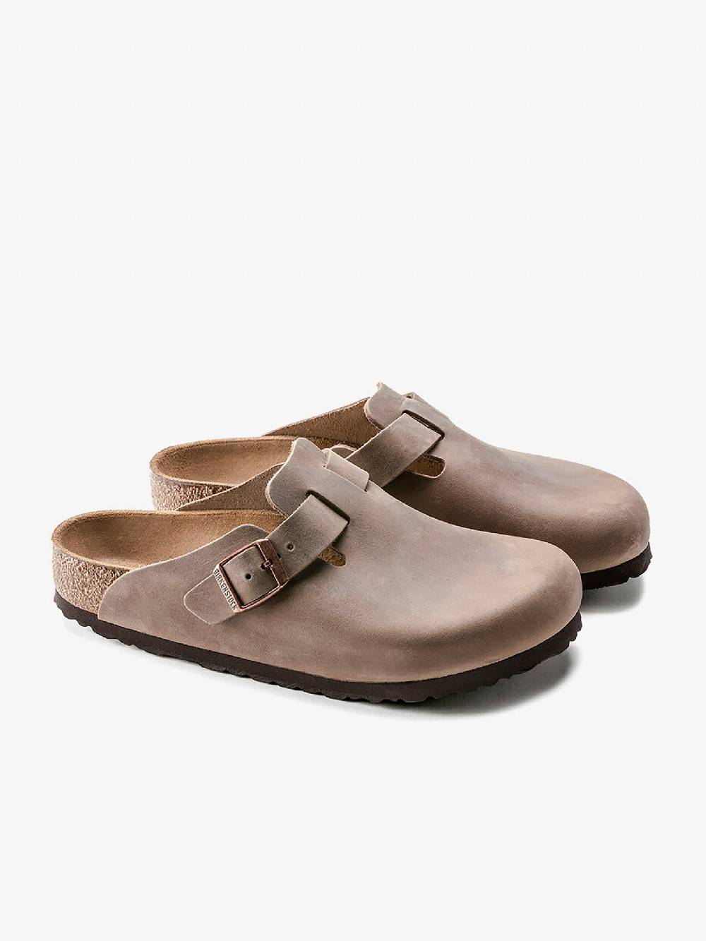 BIRKENSTOCK Ciabatte boston 960813 pelle marrone Convenienza
