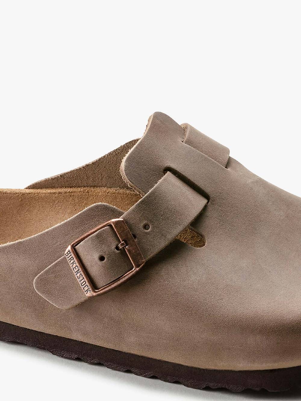 BIRKENSTOCK Ciabatte boston 960813 pelle marrone Convenienza