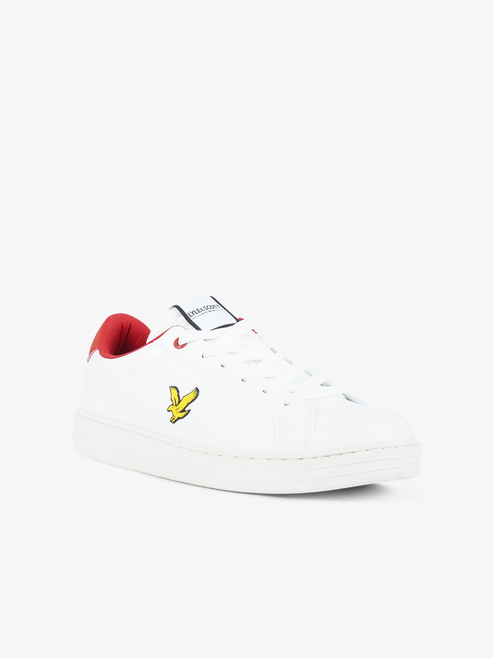 LYLE & SCOTT Sneakers Elgin uomo pelle sintetica bianco Novità