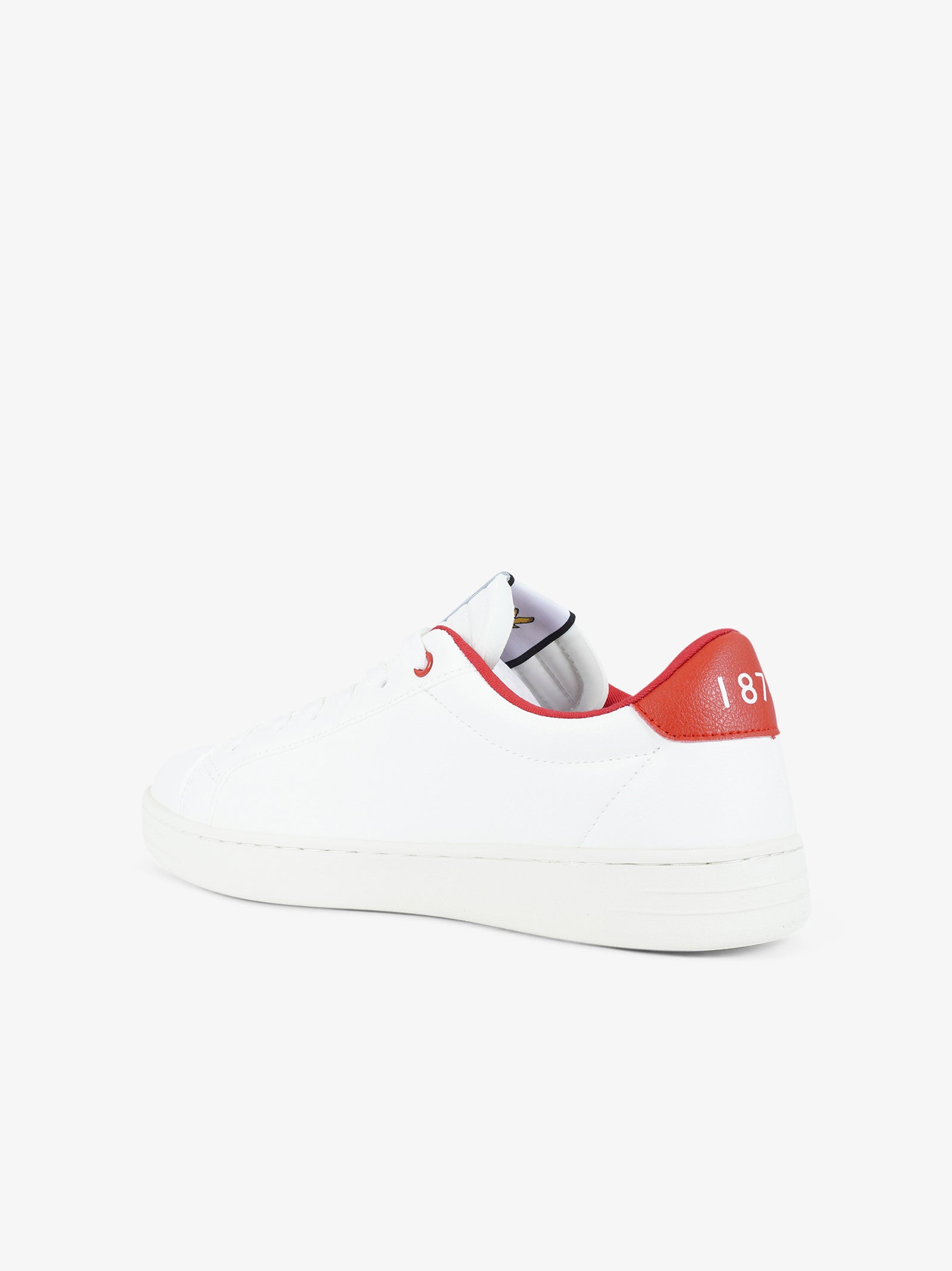 LYLE & SCOTT Sneakers Elgin uomo pelle sintetica bianco Novità