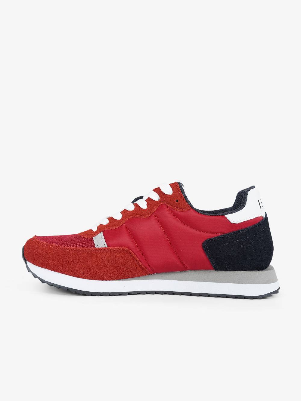 LYLE & SCOTT Sneakers Dyce uomo pelle sintetica rosso Sconto