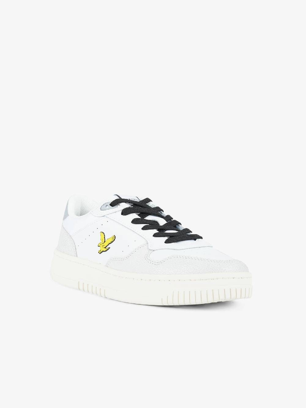 LYLE & SCOTT Sneakers Culross uomo pelle bianco Outlet