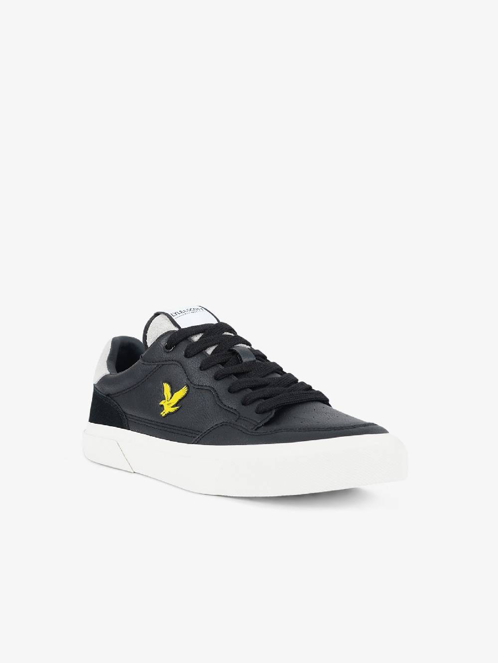 LYLE & SCOTT Sneakers Bora uomo pelle nero Saldi