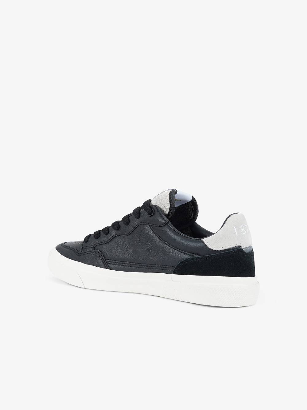 LYLE & SCOTT Sneakers Bora uomo pelle nero Saldi