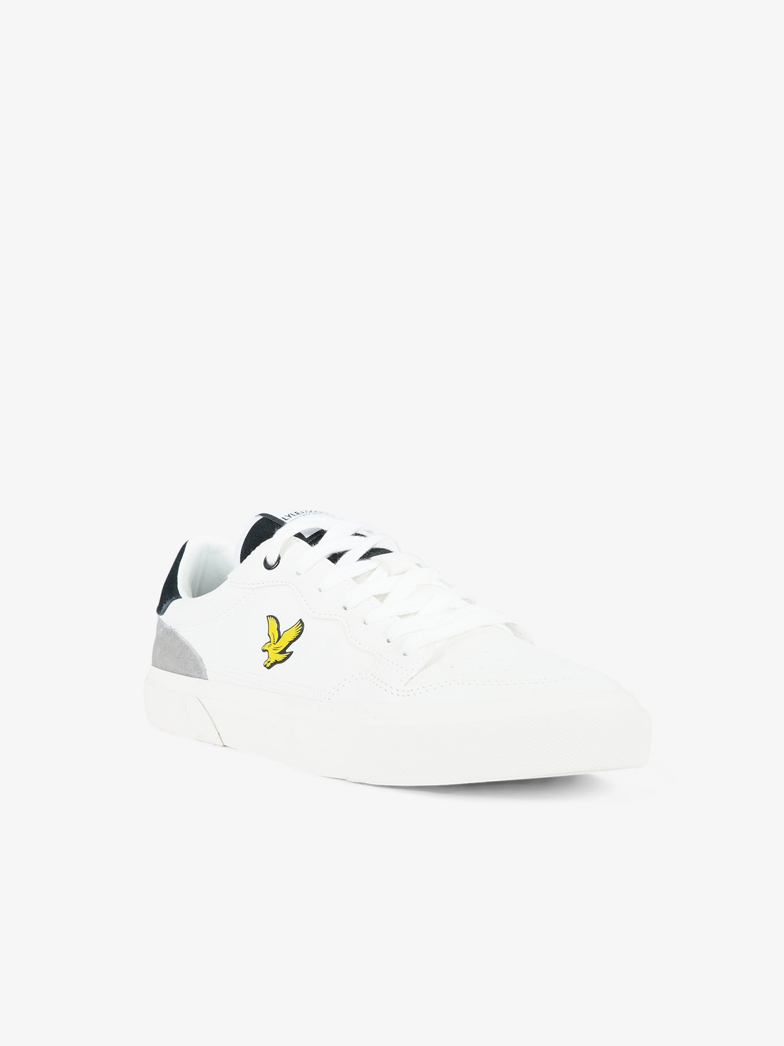 LYLE & SCOTT Sneakers Bora uomo pelle bianco Offerte