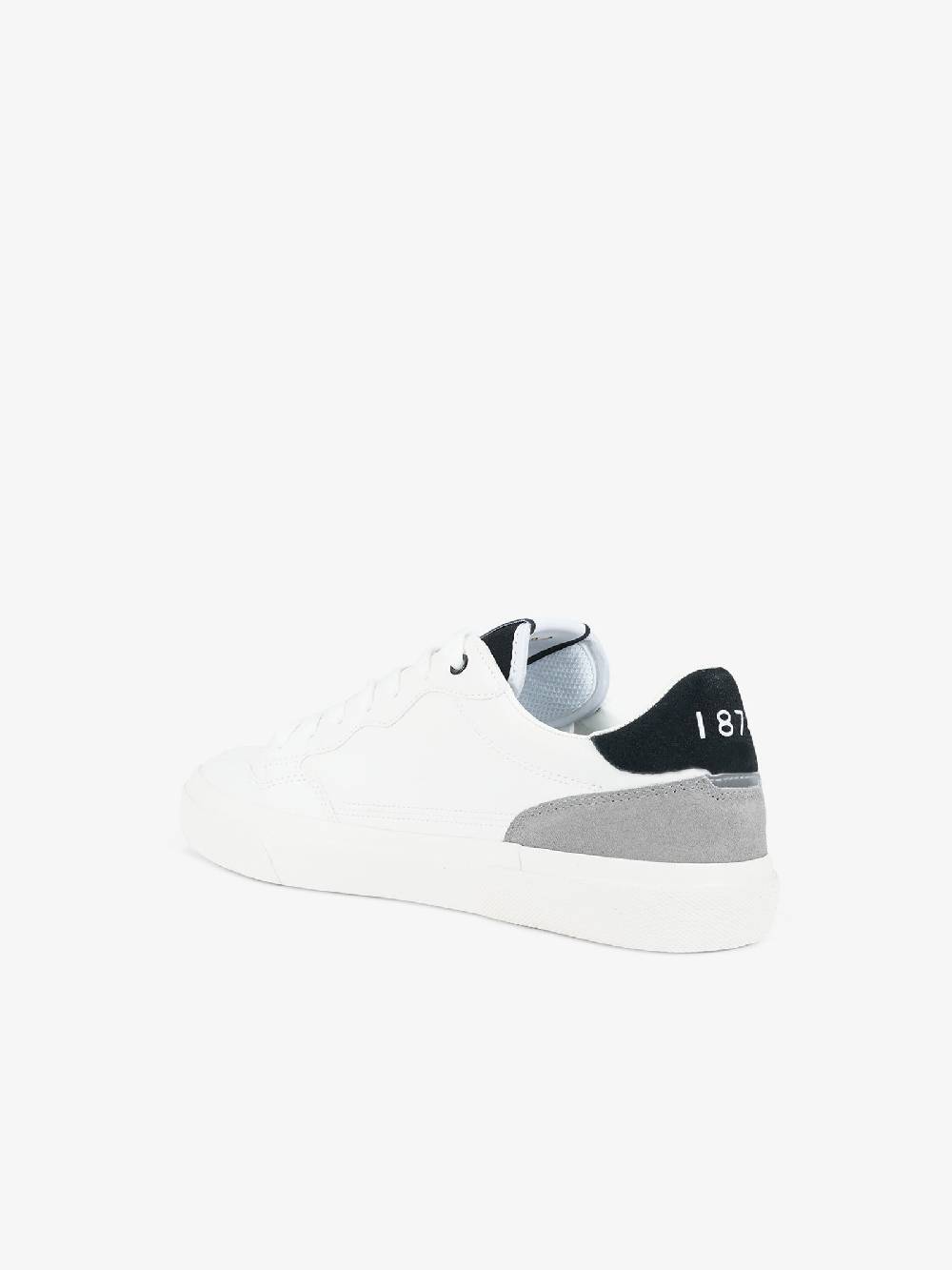 LYLE & SCOTT Sneakers Bora uomo pelle bianco Offerte