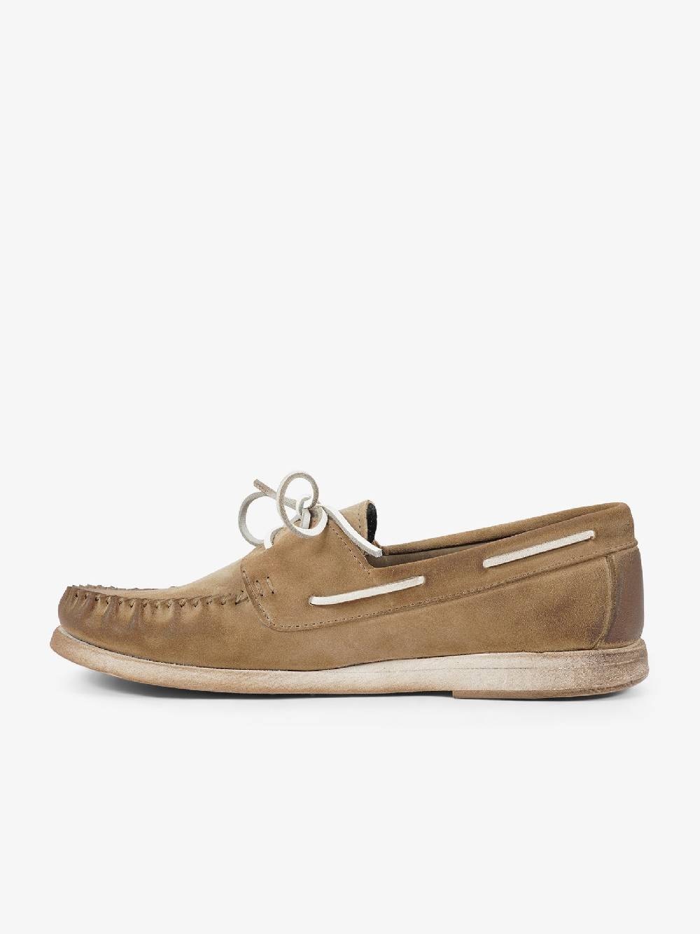 CAVALLACCIO Mocassini 1006 uomo pelle beige Vendita Calda