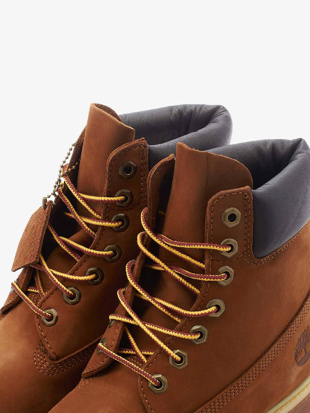 TIMBERLAND Stivaletti Premium 6-Inch TB072066 uomo pelle beige Nuova