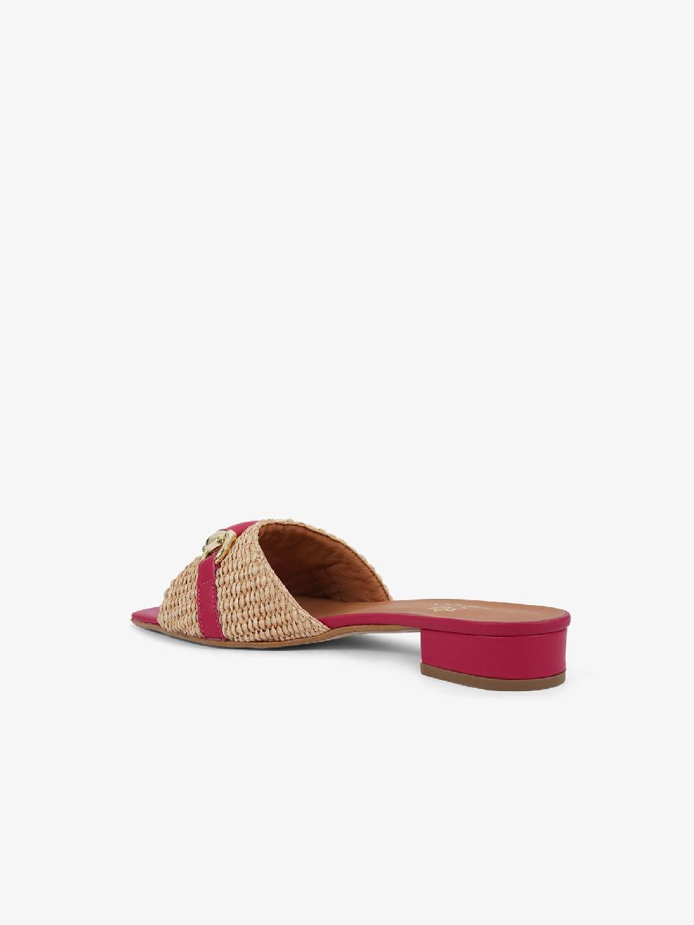 HESSY Sandali con tacco TACCO 10 720 donna rafia fucsia Sottocosto