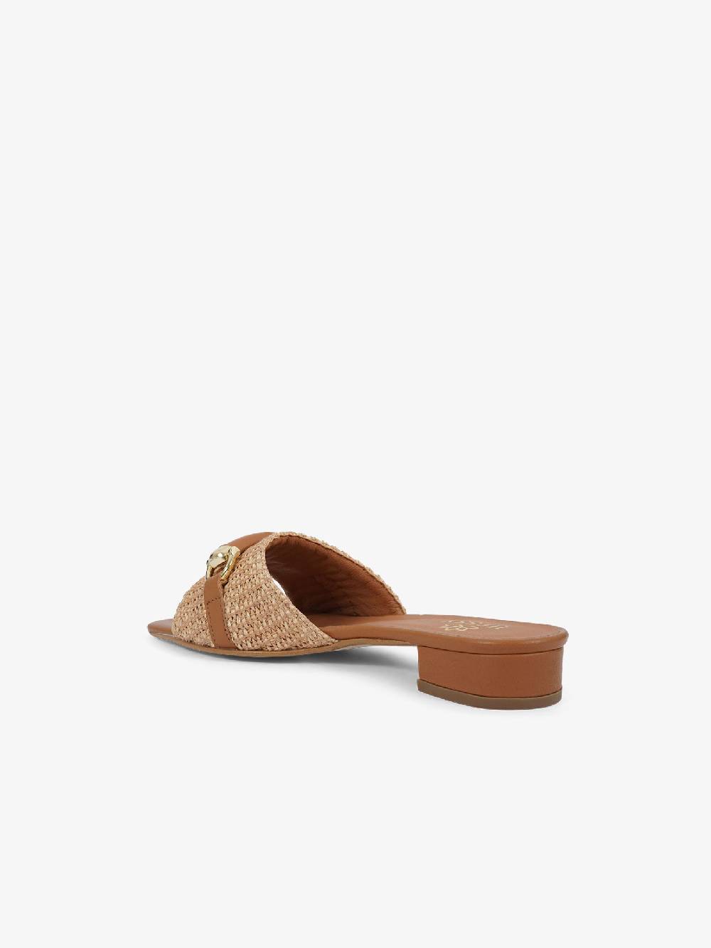 HESSY Sandali con tacco TACCO 10 720 donna rafia marrone Offerte esclusive