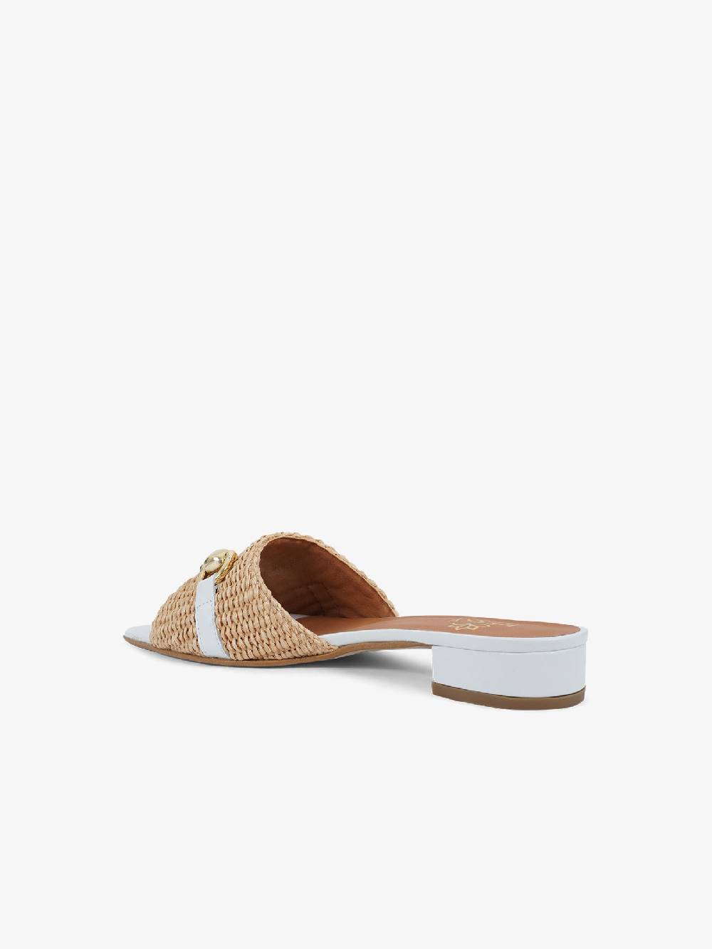 HESSY Sandali con tacco TACCO 10 720 donna rafia bianco Novità