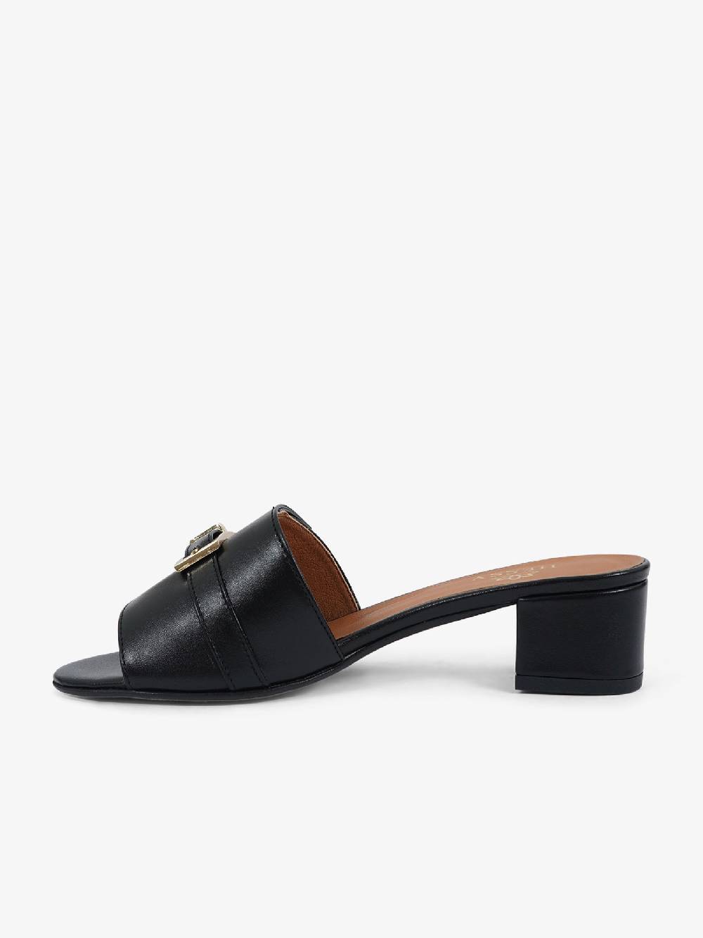 HESSY Sandali con tacco TACCO 20 5050 donna pelle nero Sconto
