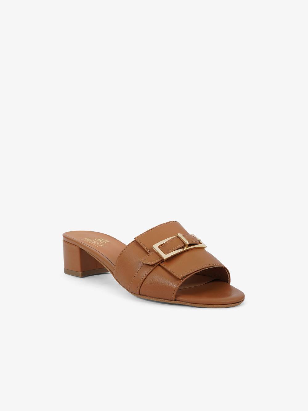 HESSY Sandali con tacco TACCO 20 5050 donna pelle marrone Offerta
