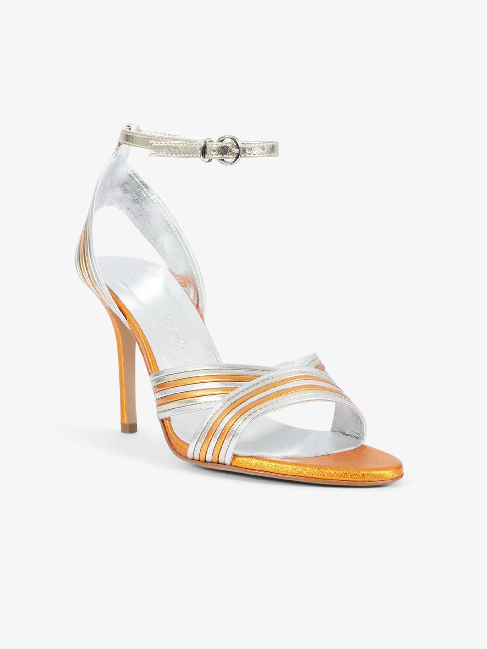 MARC ELLIS Sandali con tacco CYGNUS donna pelle arancione Prezzo basso