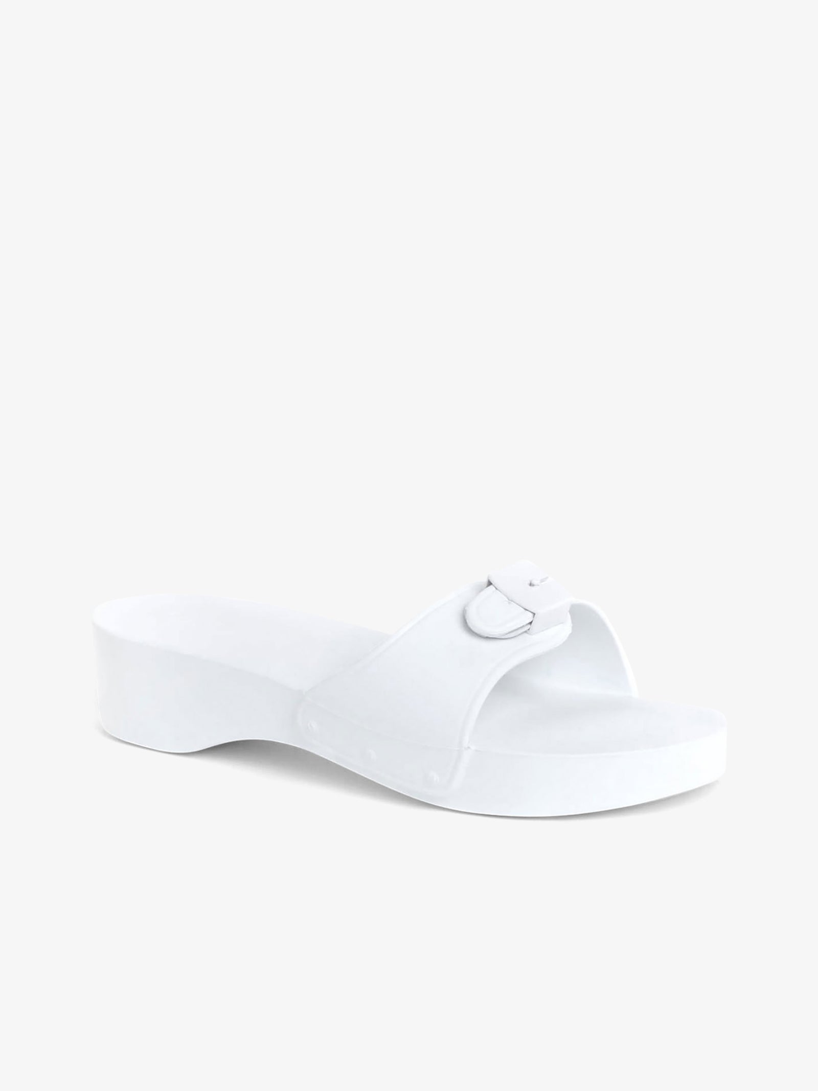 SCHOLL Ciabatte Pescura Heel Aqua OffWhite EVA SL.F314561171 donna gomma panna Saldi Di Fabbrica