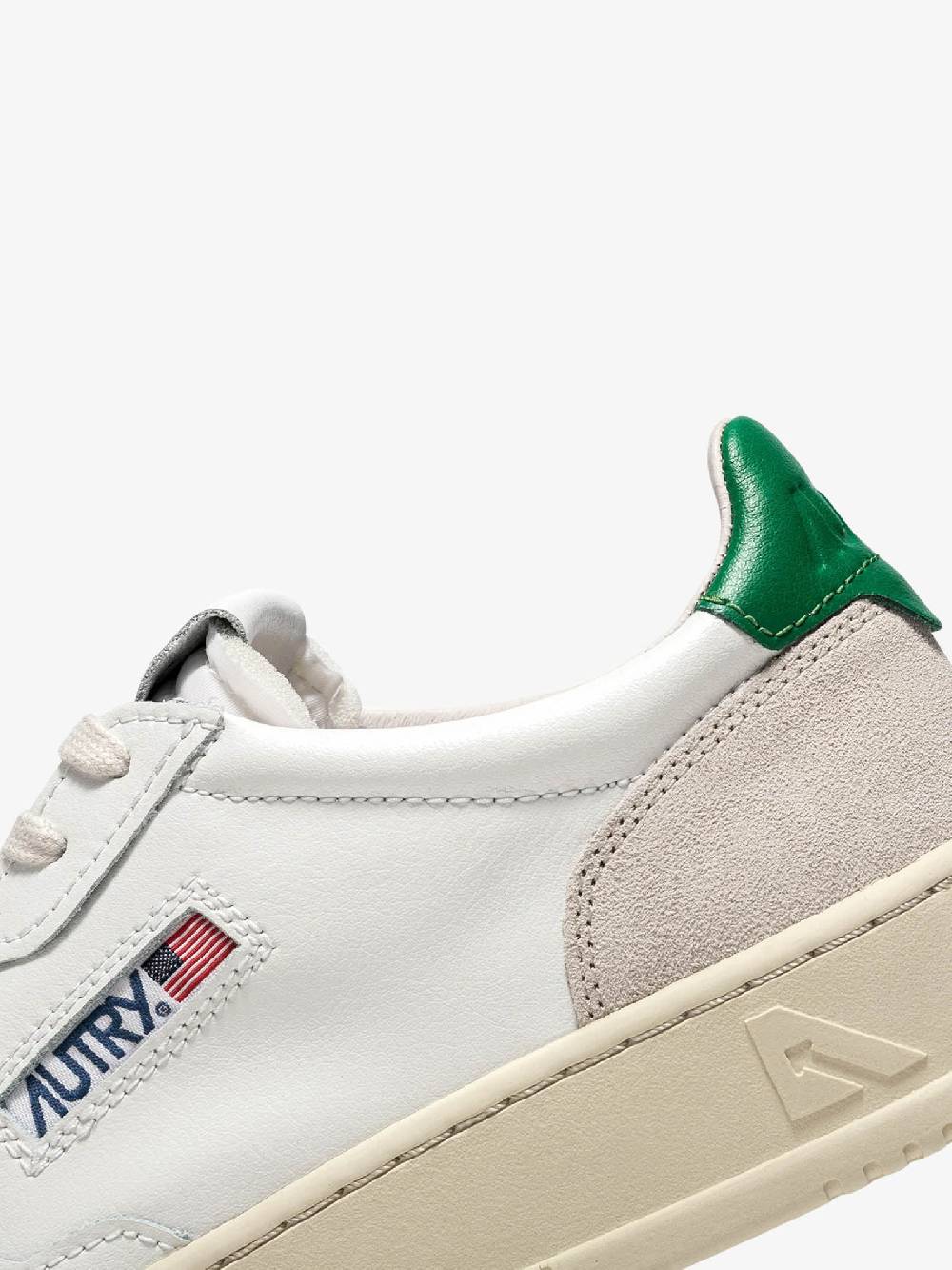 AUTRY Sneakers Medalist Low AULW donna pelle bianco Nuova