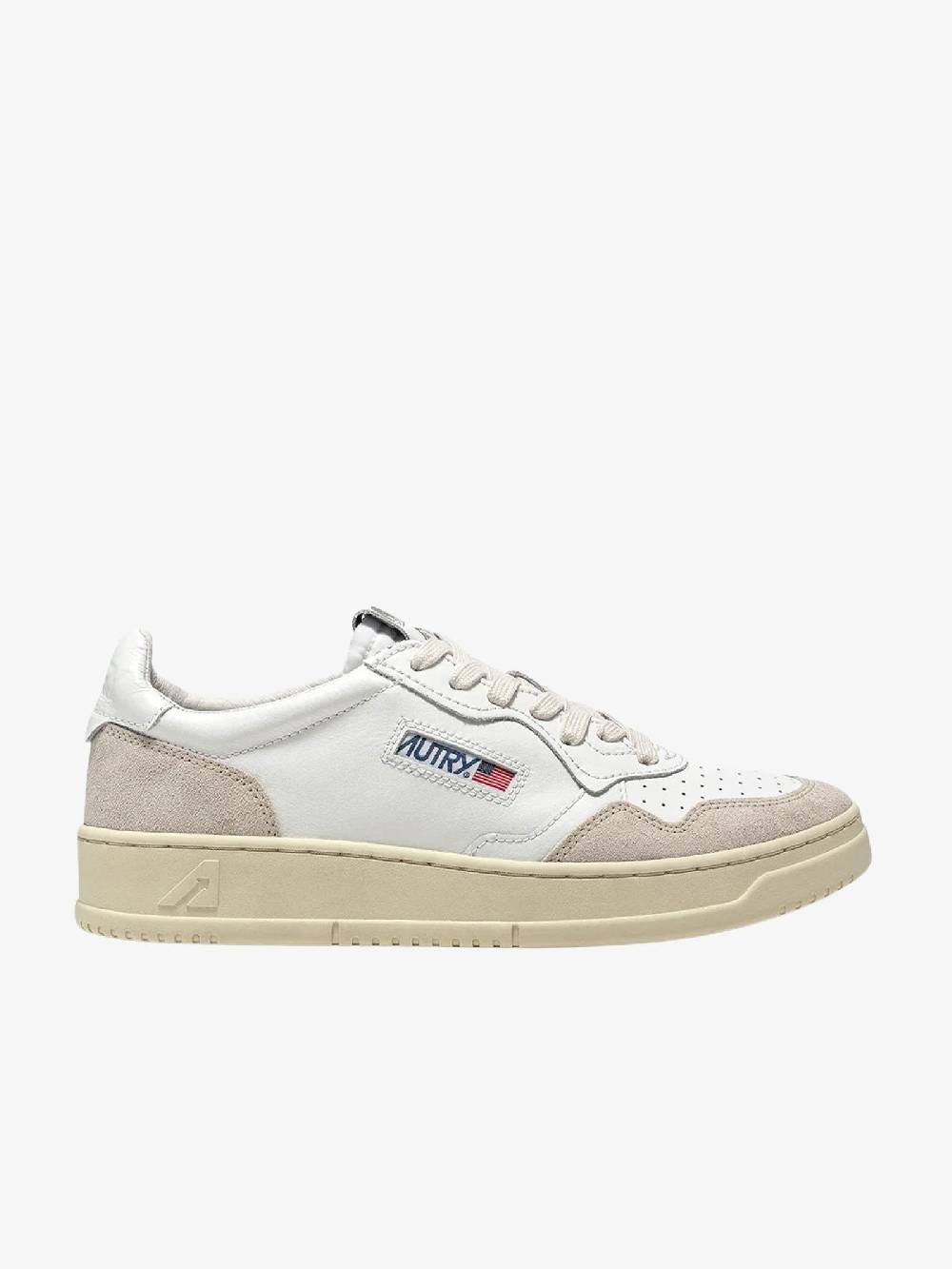 AUTRY Sneakers Medalist Low AULW donna pelle bianco
