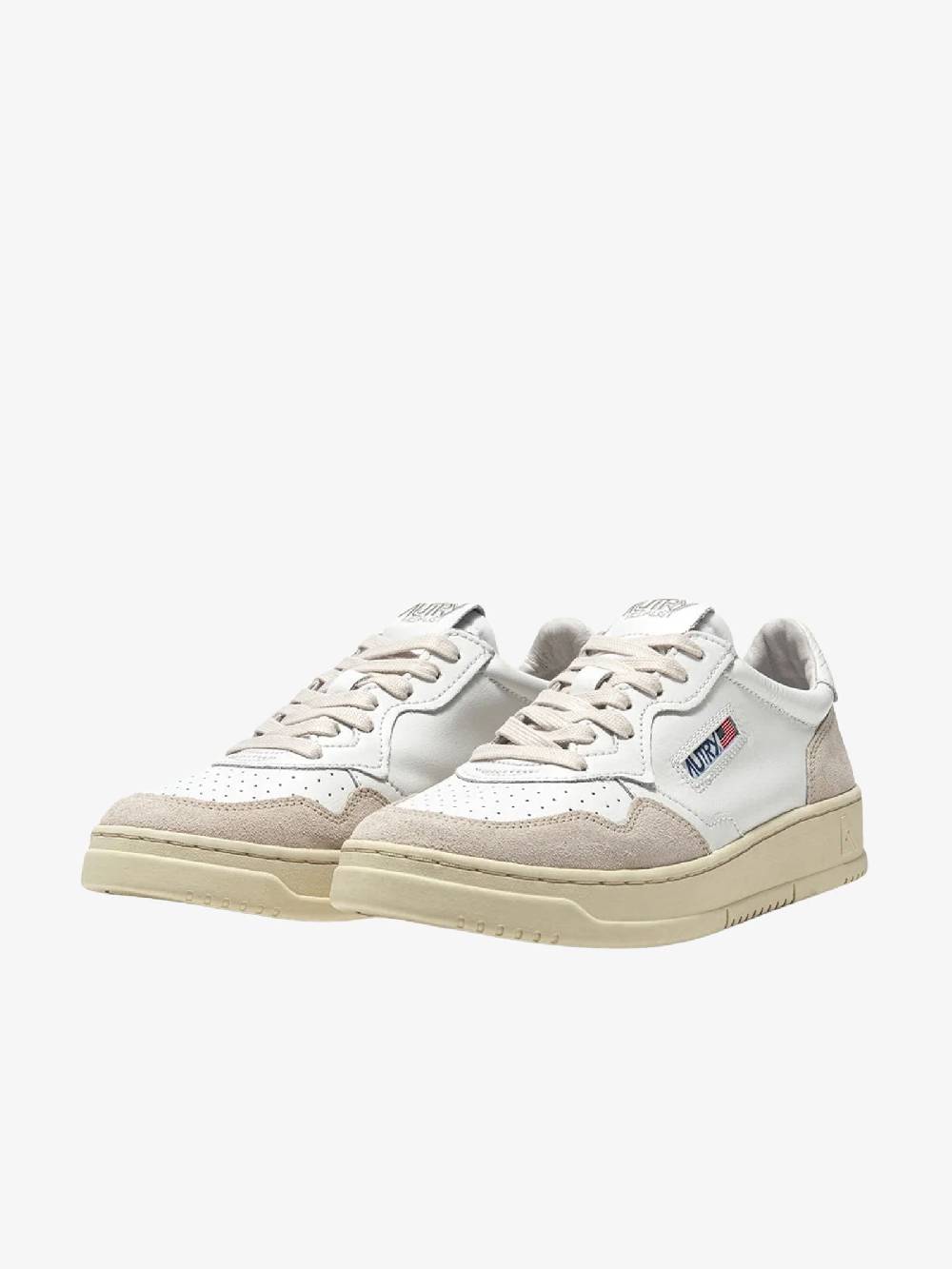 AUTRY Sneakers Medalist Low AULW donna pelle bianco Promozione