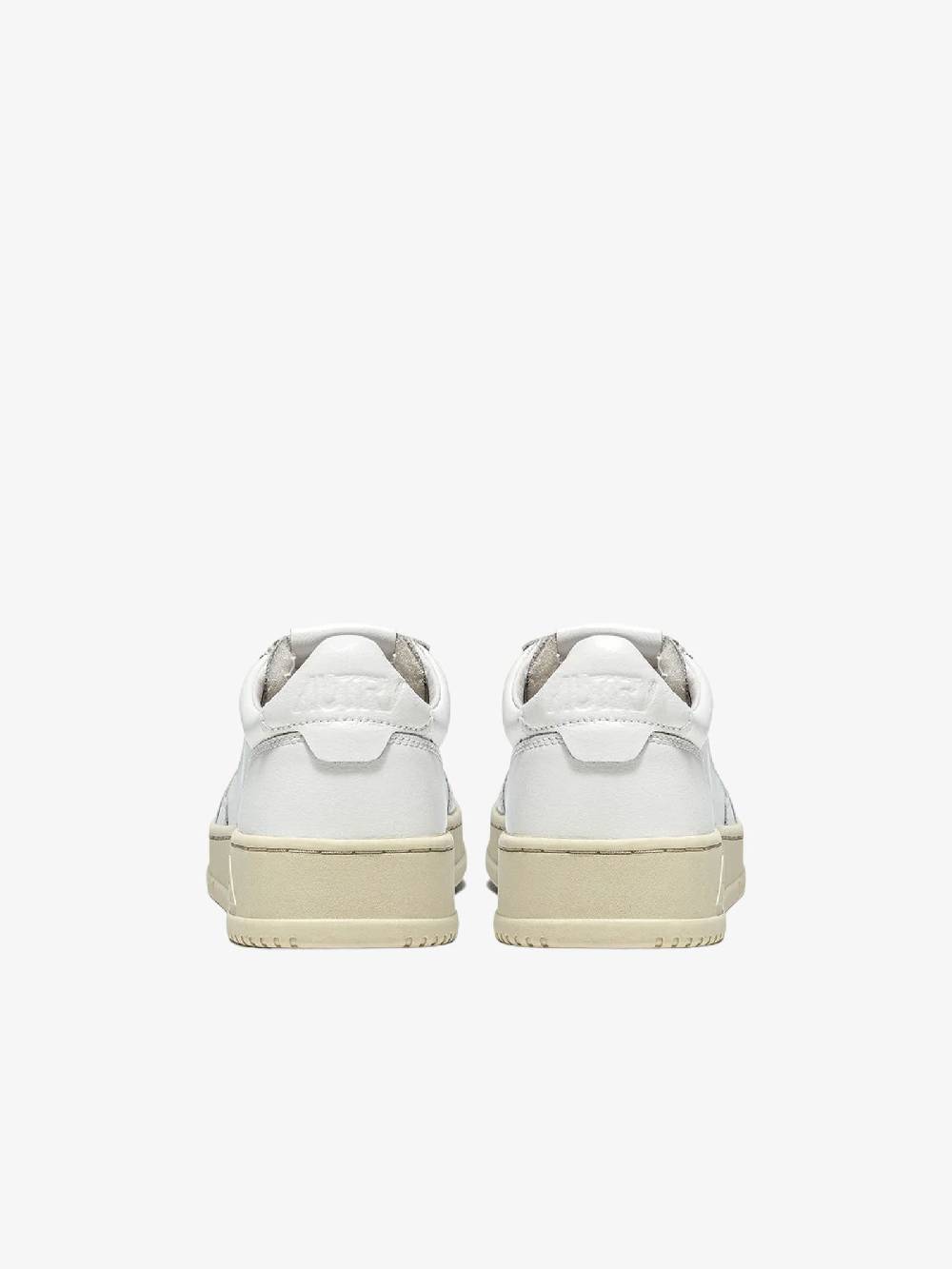 AUTRY Sneakers Medalist Low AULW donna pelle bianco Spedizione Gratuita