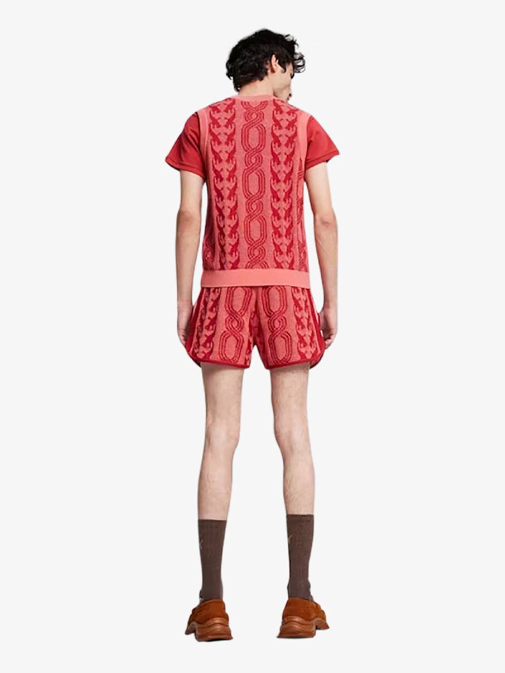 PUMA Bermuda PUMA x PALOMO T7 Shorts 625561_ cotone rosso Negozi Online