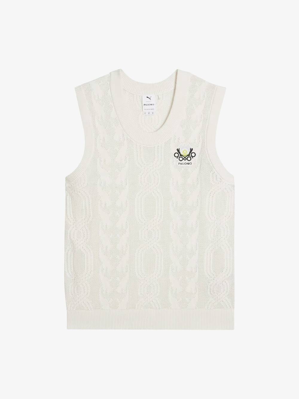 PUMA Top PUMA x PALOMO 625559_ donna cotone bianco Fino Al -60%