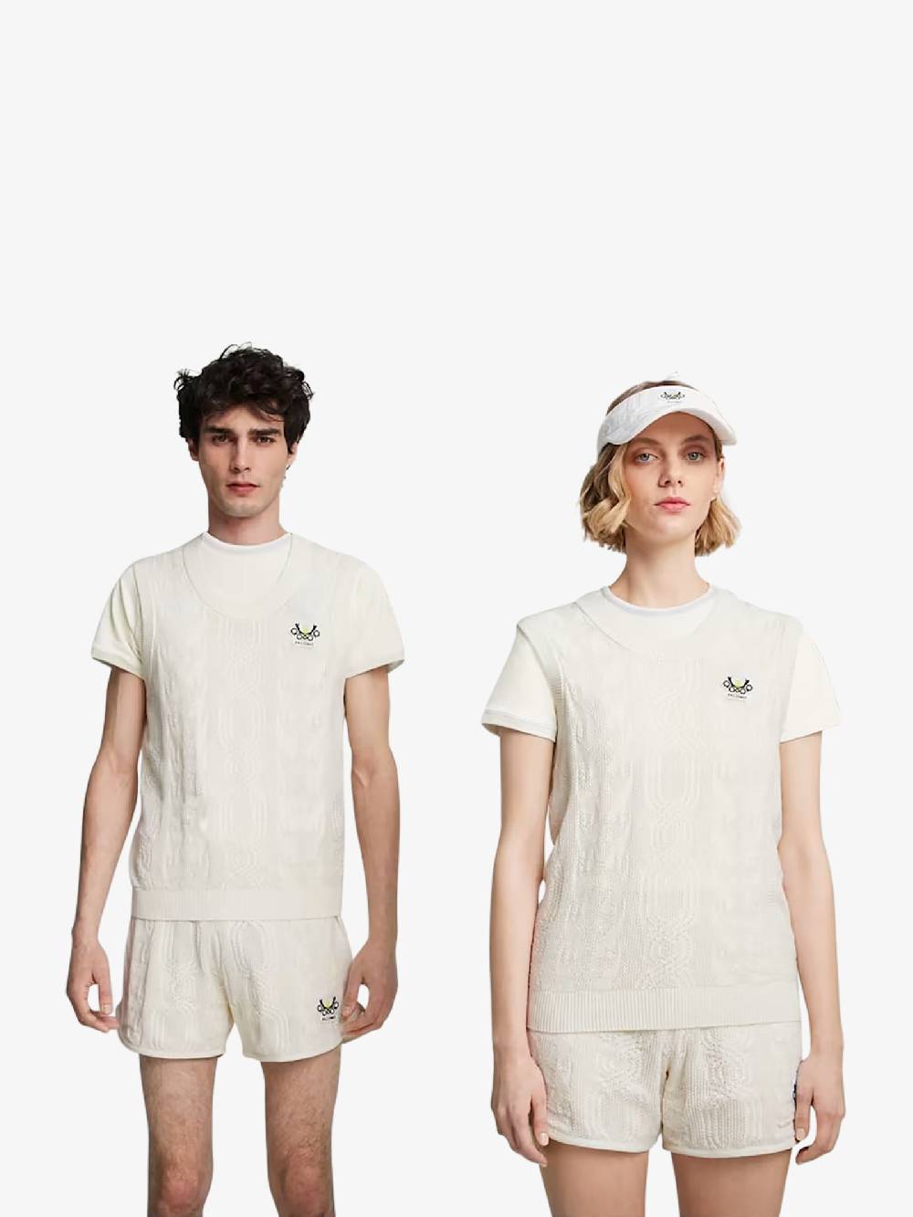 PUMA Top PUMA x PALOMO 625559_ donna cotone bianco Fino Al -60%
