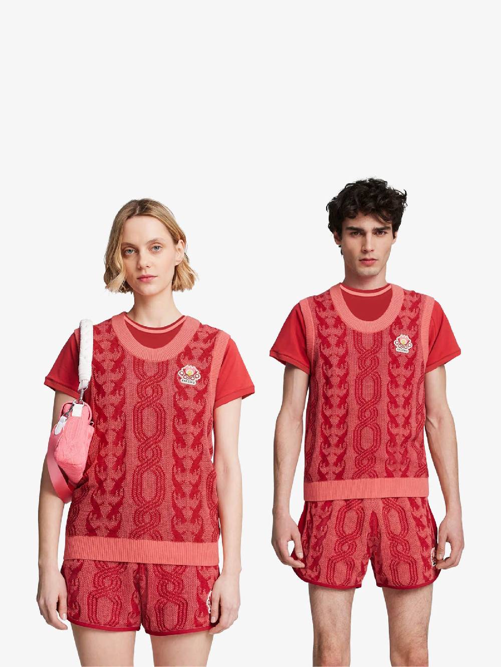 PUMA Top PUMA x PALOMO 625559_ donna cotone rosso Shopping Online