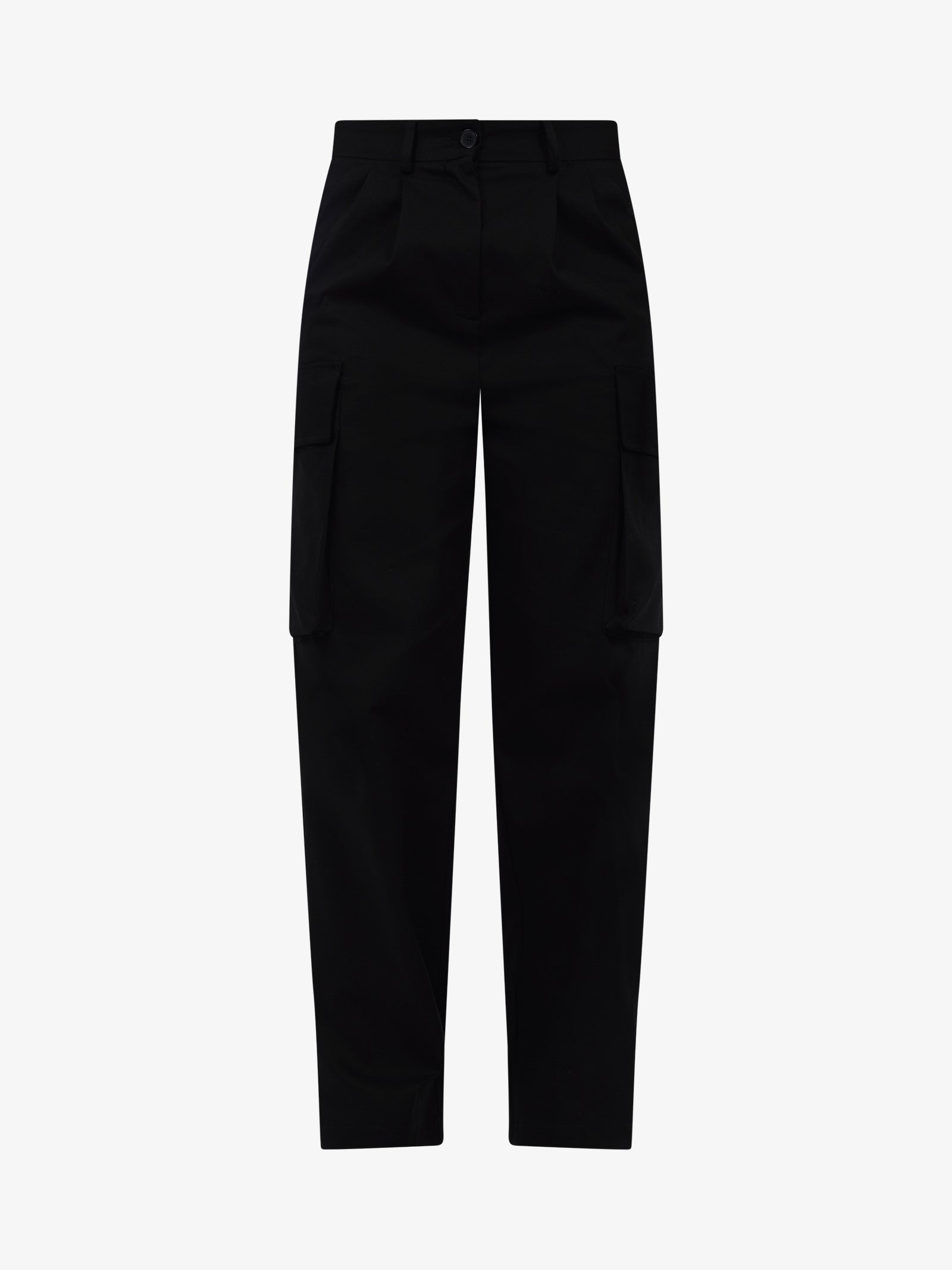 VICOLO Pantalone con tasconi TB0046 donna cotone nero Vendita Calda