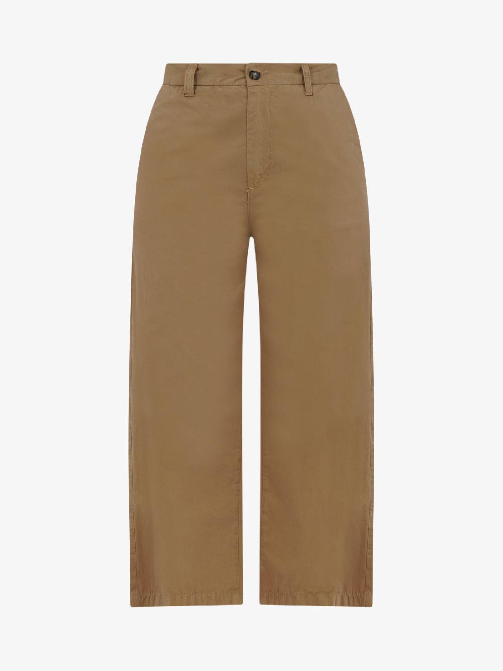 DIXIE Pantalone a vita alta P142J175 donna cotone beige Nuova