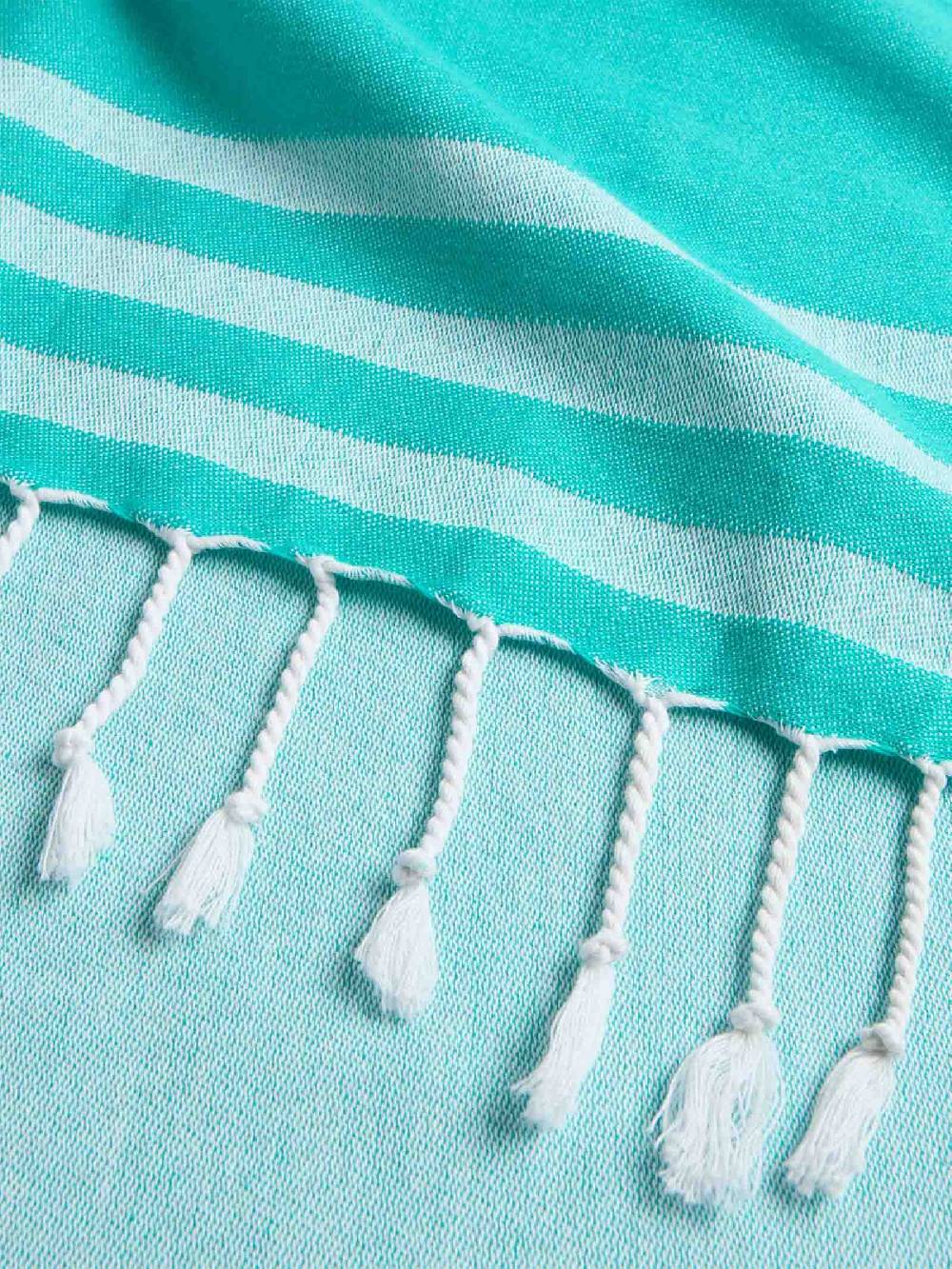 SUNDEK Telo da mare Key Fouta AM401ATC1000 cotone azzurro Fino Al -60%
