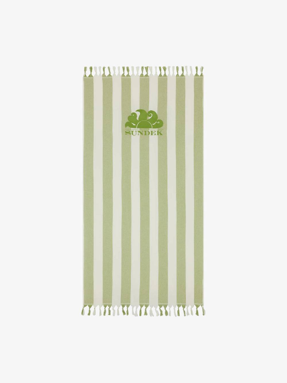 SUNDEK Telo da mare BOULDERS AM321ATC1000 cotone verde