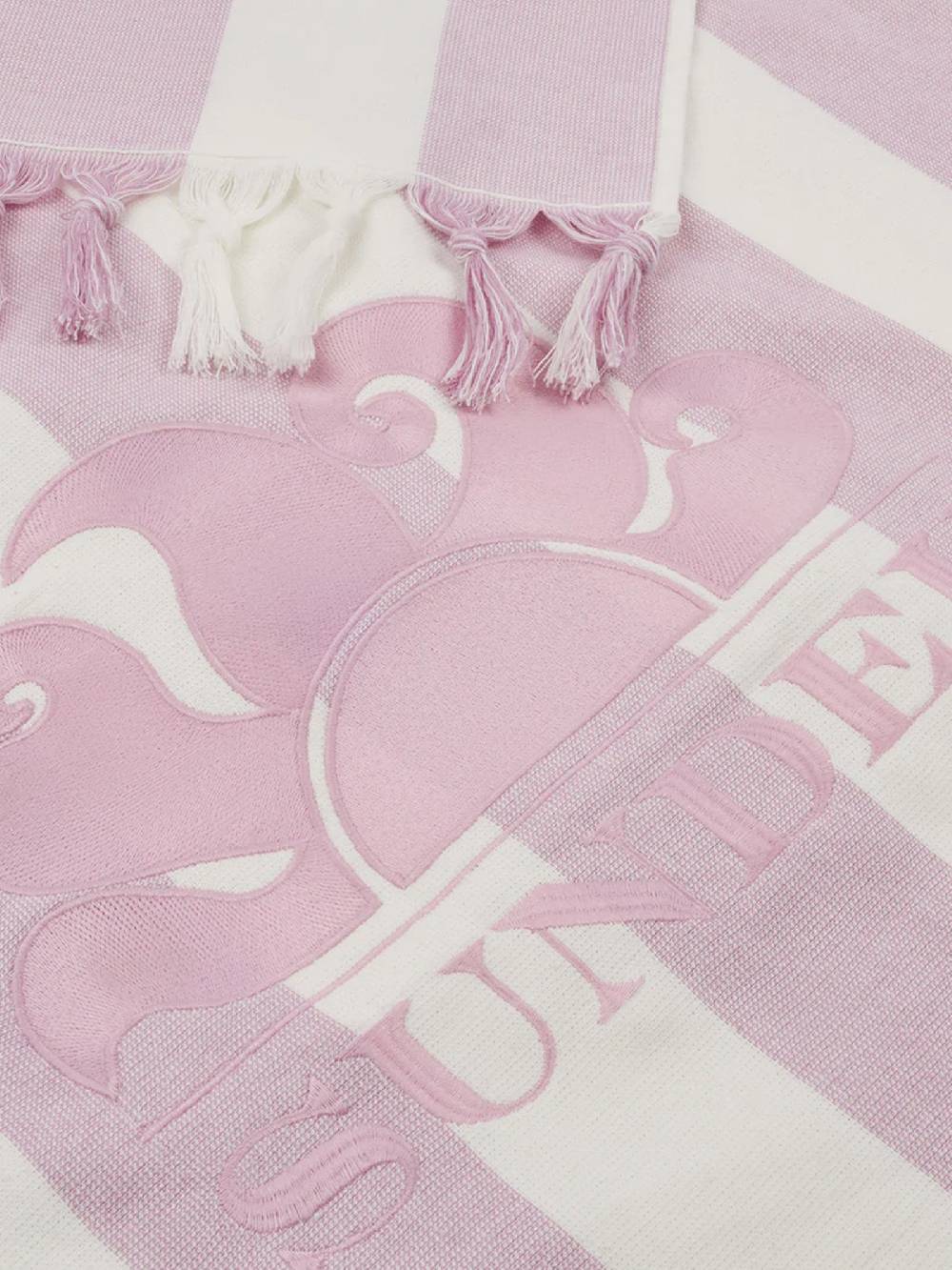 SUNDEK Teli mare jacquard towel unisex rosa Negozio