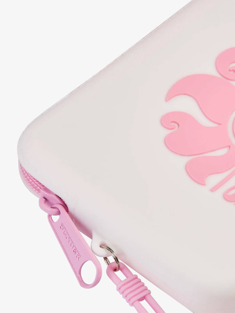 SUNDEK Pochette SMALL NECESSAIRE AW748ABSL100 donna PVC bianco Nuova