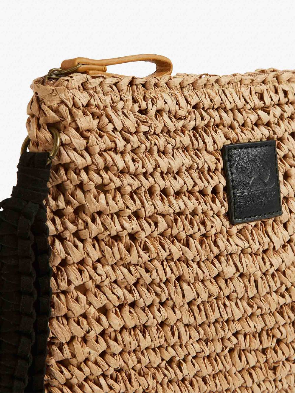 SUNDEK Pochette MOMO STRAW AW740ABPA100 donna beige In Linea